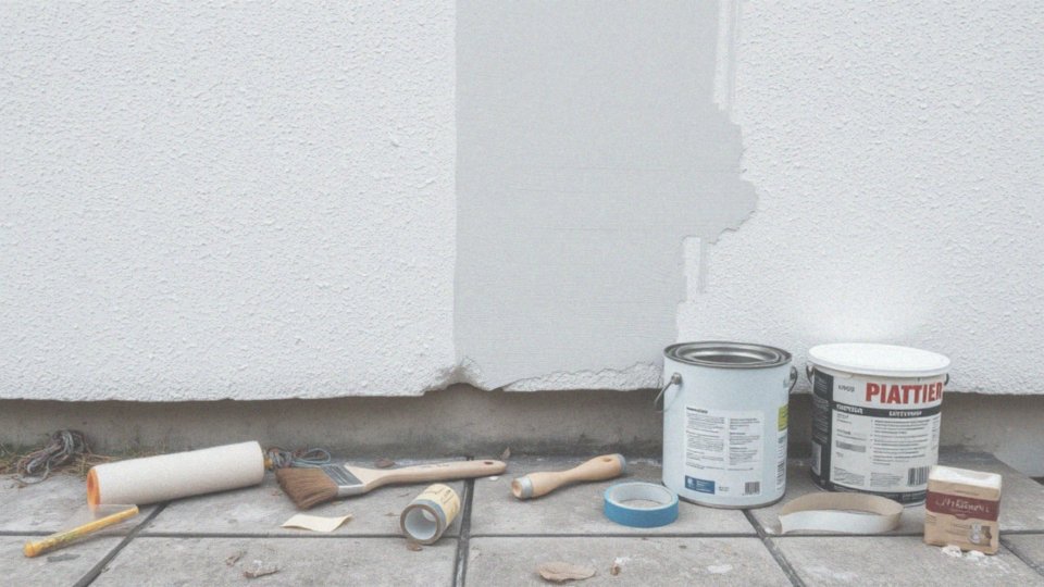 Jakie materiały i narzędzia są potrzebne do malowania elewacji z baranka?